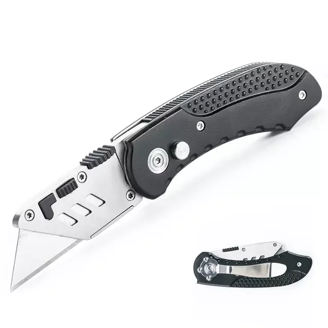 Quality Guaranteed SK5 Blade Aluminium Handle The Best Manufacturing Price Utility Knife Tool