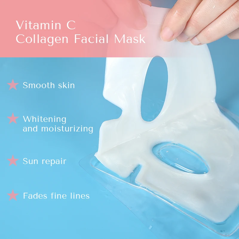 Wholesale Korean Customized Whitening Moisturizing Skin Care Pearl Whitening Goat Milk Facial Mask Sheet