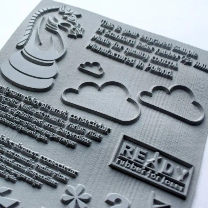 Высокоточная машина для изготовления резиновых штампов co2 лазерный гравер