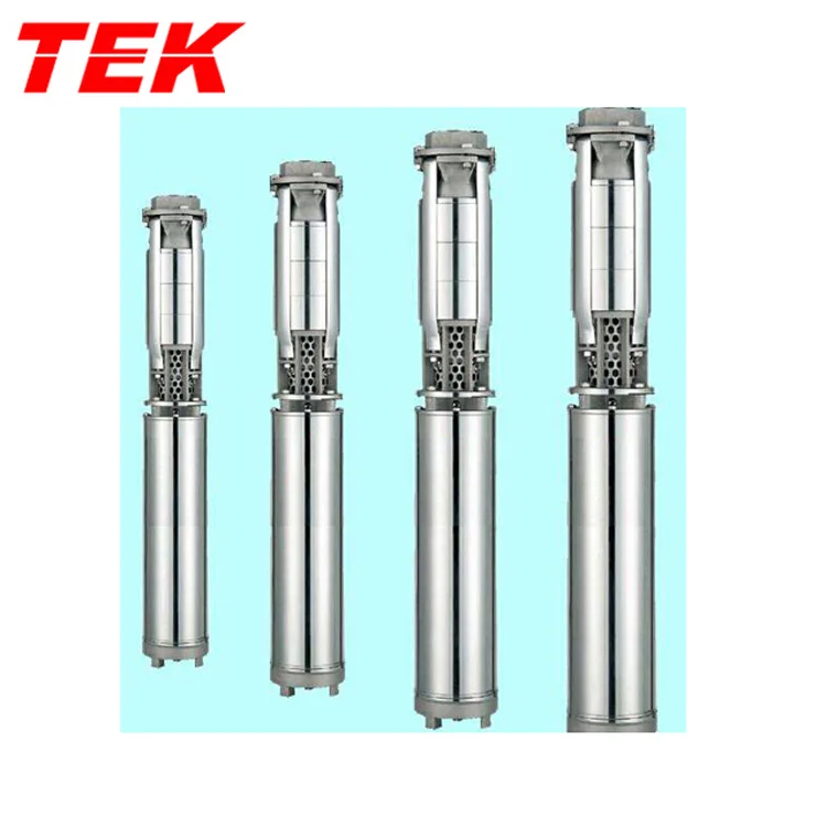 8TS75-5 8SJ75-5 8SP75-5 8-inch 75-m3/hr 5-stage Multistage Stainless Steel Deep Well Centrifugal Submersible Pump Factory OEM
