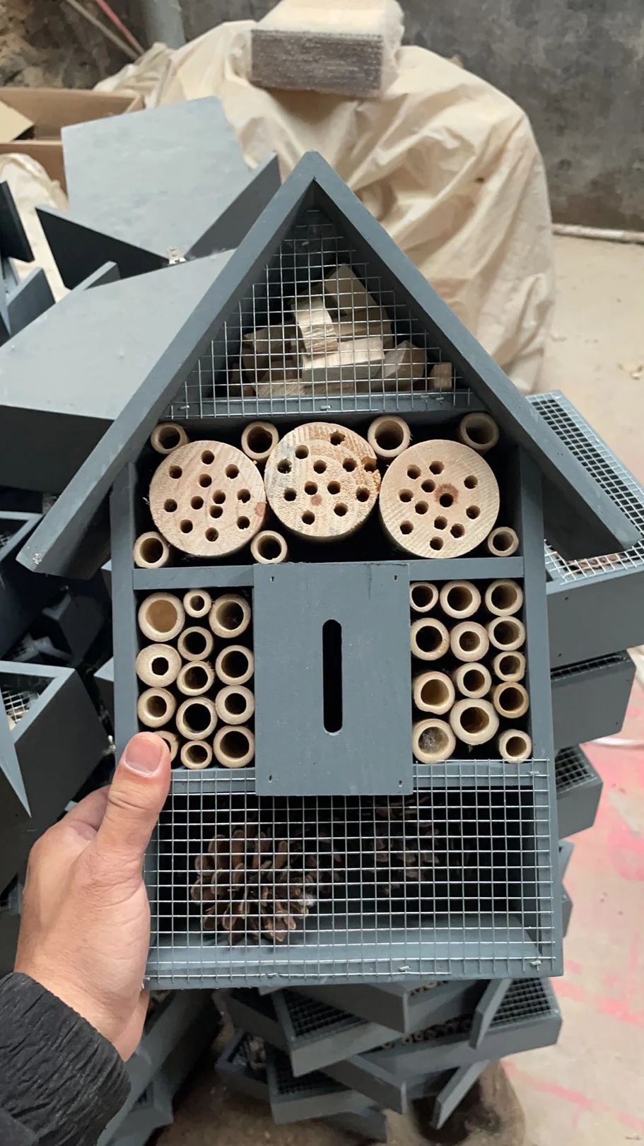 Bee House Silhouette Honey Bee House Wooden Beehive House Insect