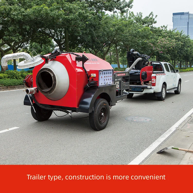 Low price of pothole filling equipment asphalt burner for wholesalers
