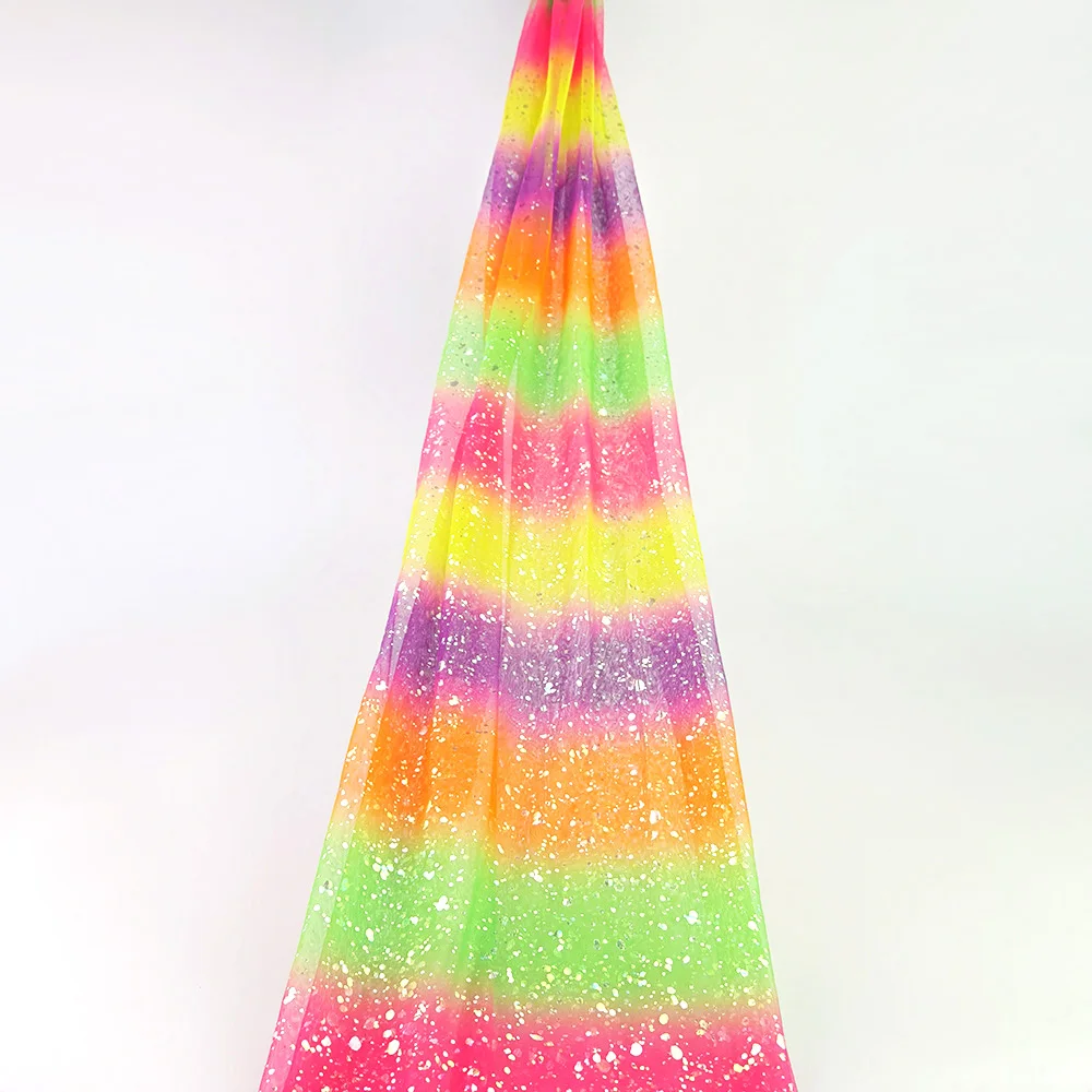 100% polyester 2023 new ombre printed color fabric