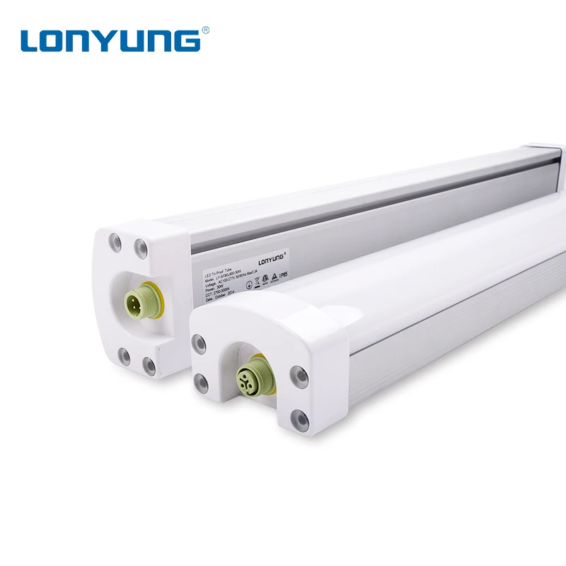Парковочный гараж автостоянка IP66 130 + LPW 4 фута 60 Вт линейная Тройная трубка заводской туннельный светодиодный светильник с DLC 5 1 TUV SAA