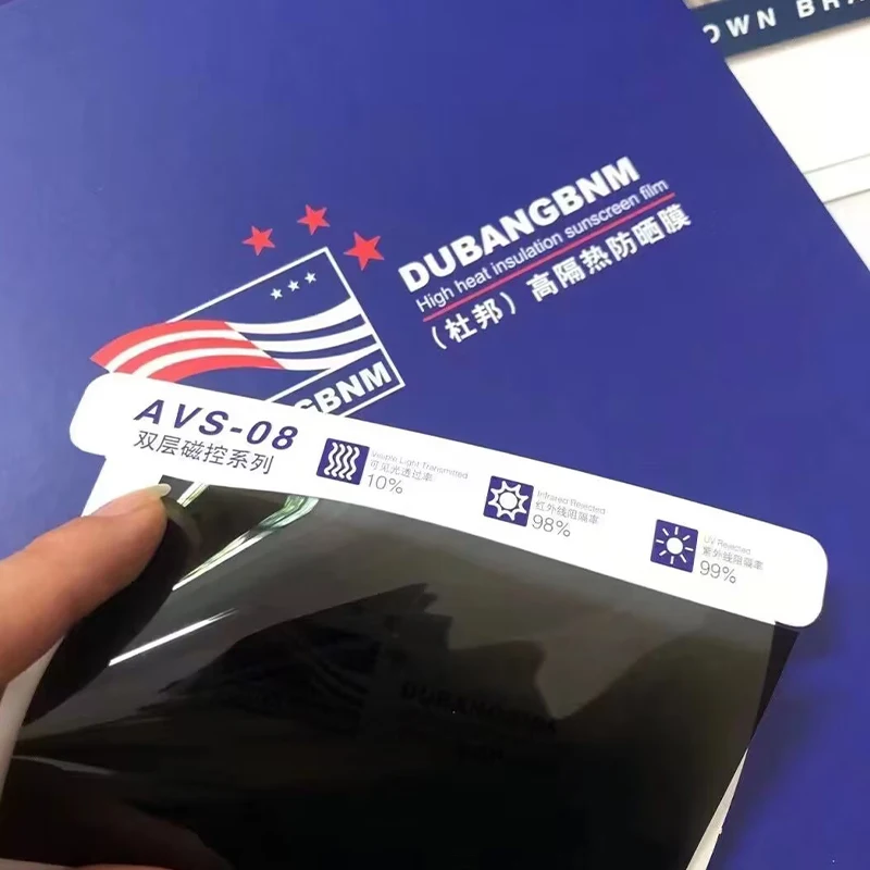 Dupont high-quality car window film Car window film 1.52*30M automotive windshield transparent solar window film