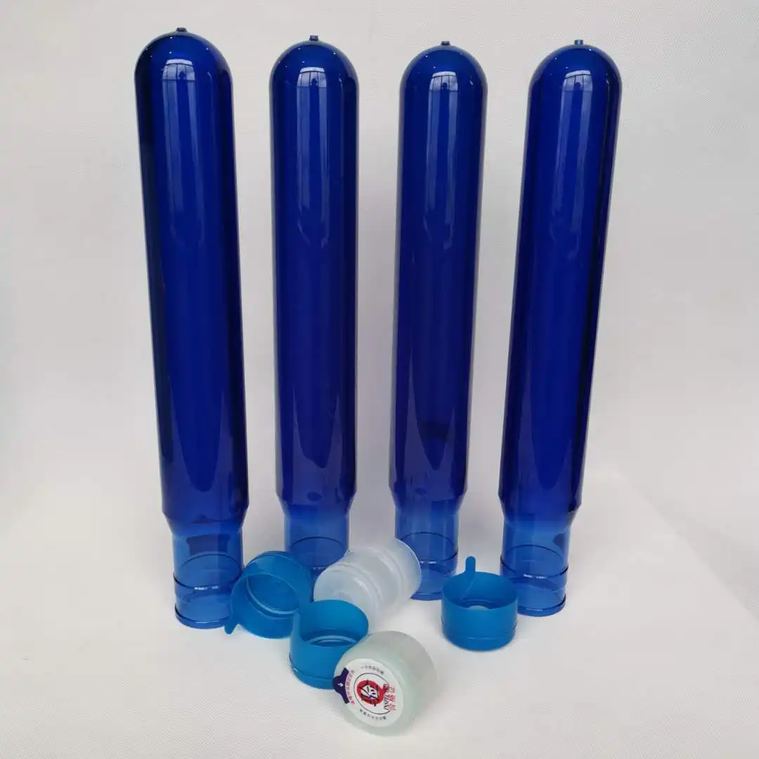 700gram 5 Gallon Pc Pet Preform Tube With 55mm Neck for Blowing 5gallon 20L Barrel 100% Virgin PET Resin