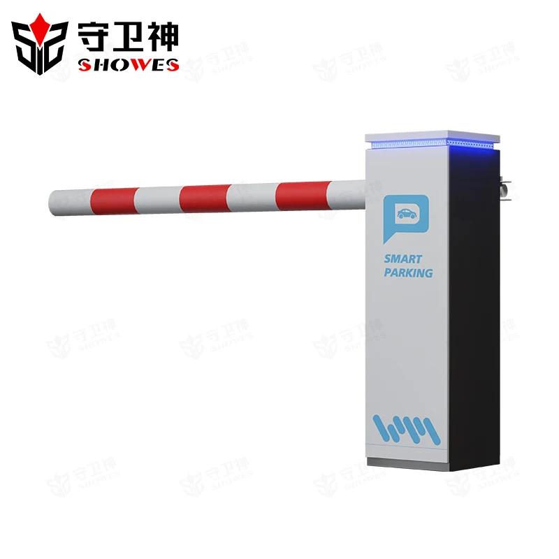 2024 Hot Sale Traffic Barrier Speed Adjustable Parking Lot Gate Barrier DC24V Brushless Motor Automatic Boom Barrier Gate