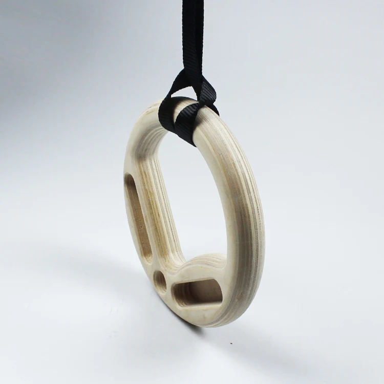 Dongshang Portable Wooden Fingerboard Climbing Finger Training Gymnastic Ring