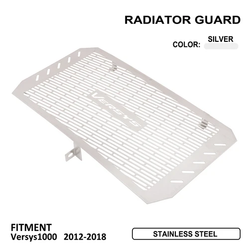 JFG Motorcycle Parts Motorbike Versys1000 Grill Radiator Guard Cover Protector For