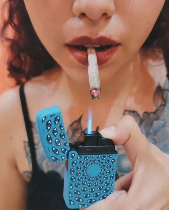 ZENGAZ CUBE Display 48pcs Wholesale Butane Windproof Jet Flame Cigar Cigarette Cool Lighters