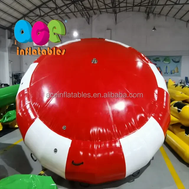 100% PVC tarpaulin material Aqua Twister commercial inflatable Disco towable boat