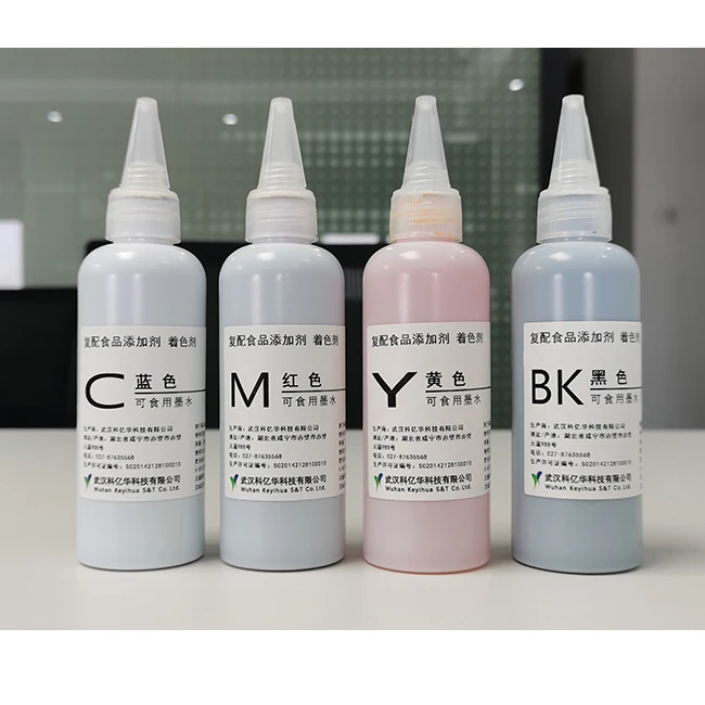 Refillable Edible Ink for Coffee Printer Digital Printing On Drink Top