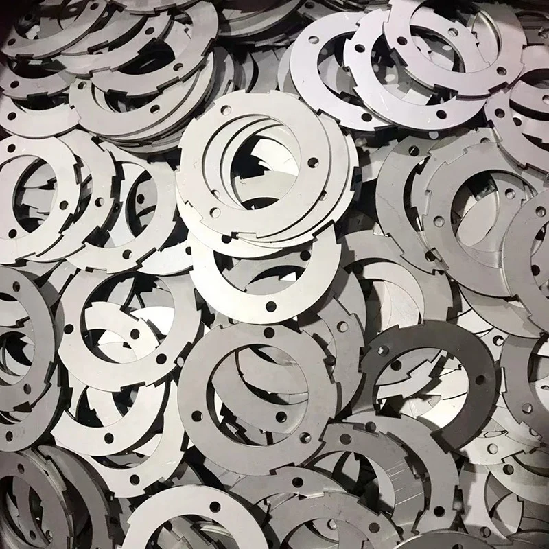 0.2mm Thickness Stainless Steel Thin Washer LOGO Laser Print Shim Round Pad