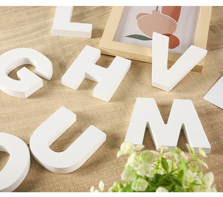 Hot Selling Kids  wooden letter and numbers Educational alphabet wood letters blocks board Toys for Kids