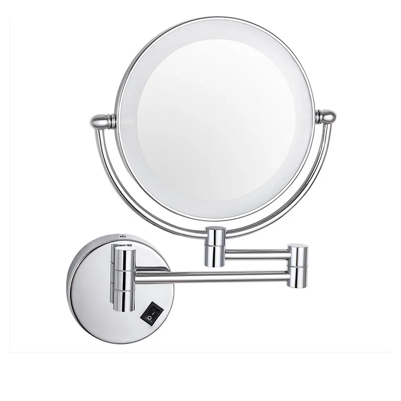 Makeup mirror Custom Irregular Shape Intelligent Anti-fog Smart Led Bath Wall Mounting Bathroom Mirror With Light