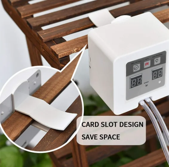 greenhouse programmable automatic micro auto drip Irrigation kit water timer plant self watering system for indoor plants