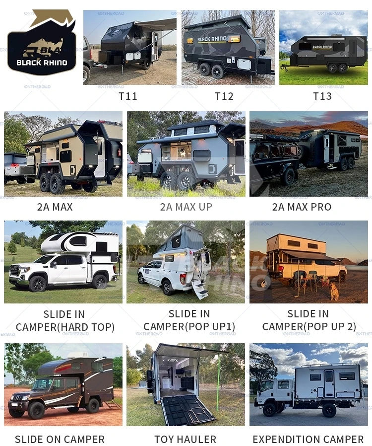 Australian standard rv camper small new caravans trailer camper