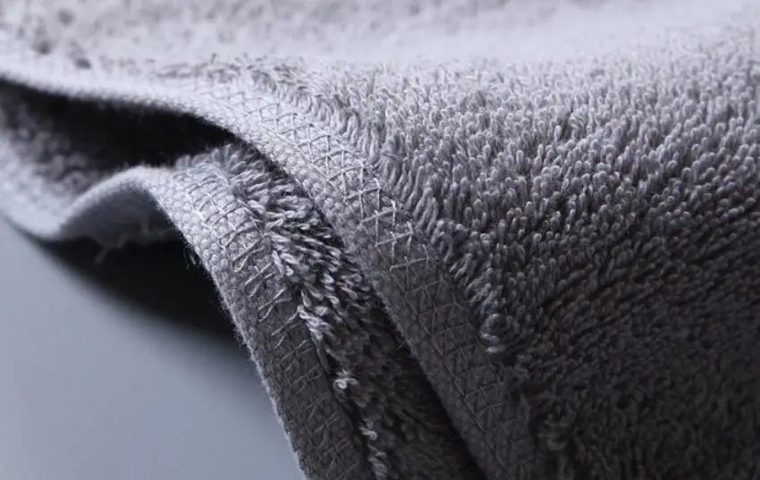 High Quality Super Soft 100% Cotton Custom Embroidered Label Patch Logo Terry Bath Spa Face Towel for Hotel Promotional Gifts