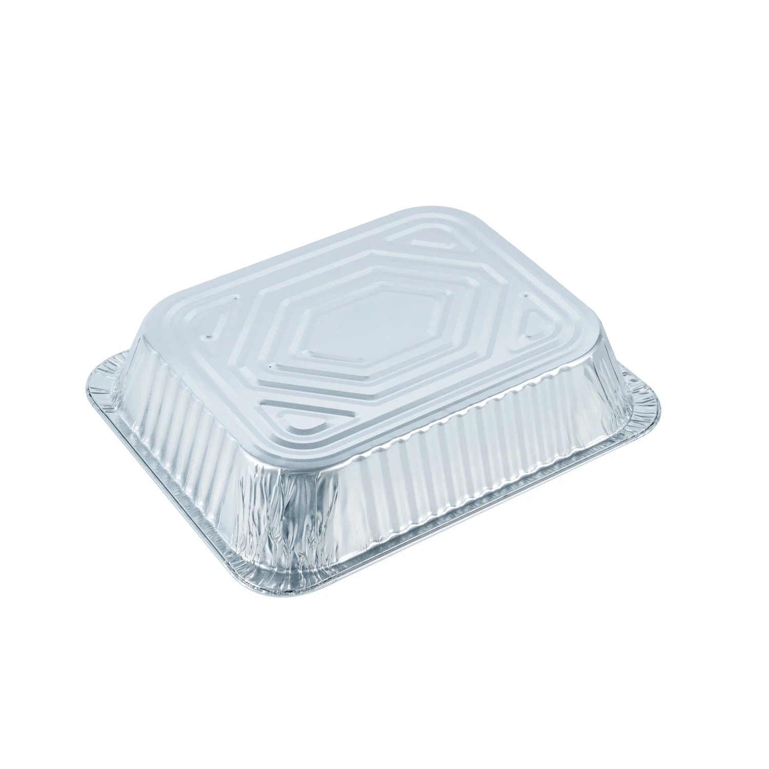 Food Grade Disposable Aluminum Foil Pan Half Size Packing Box Take-away Pan Kitchenware Baking Cake Pan