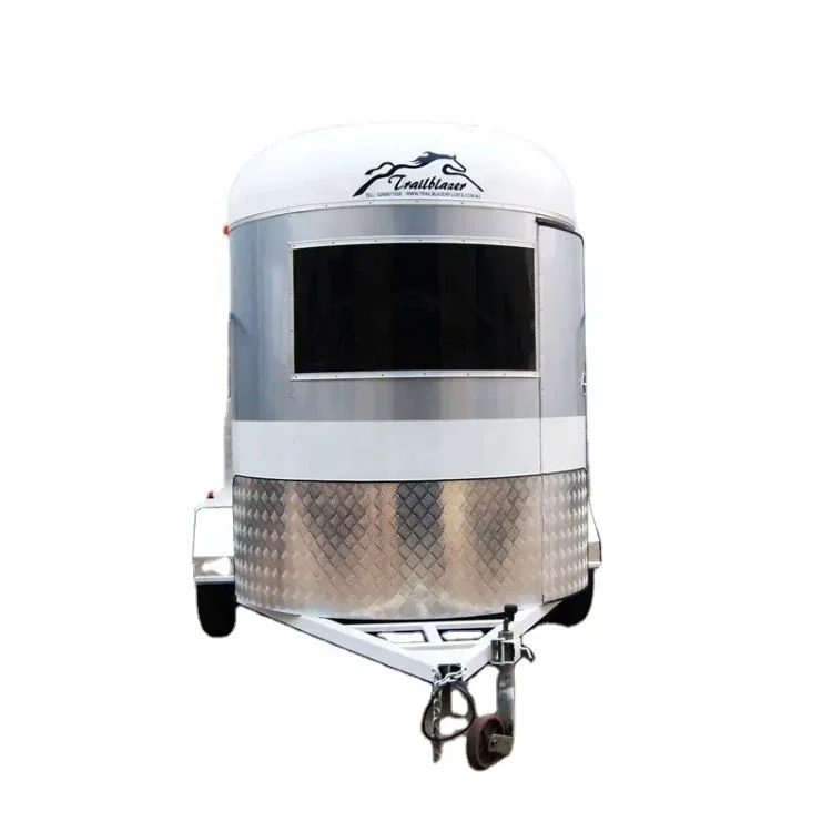 2024 Hot Sale 2 Horse Straight Load Float Deluxe With Kitchen Cupboards