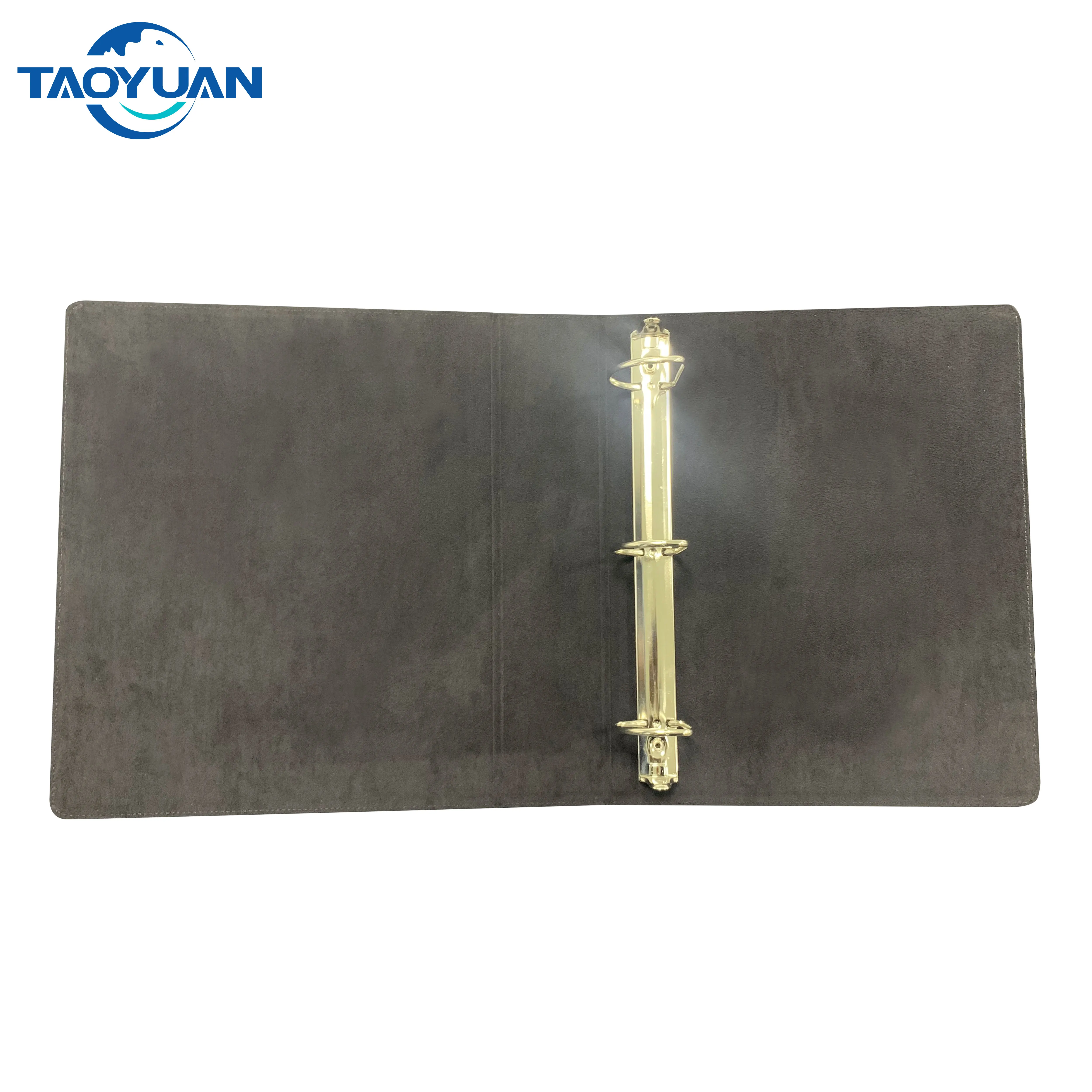 Dongguan Bowen производство кожи 3 кольца переплет для страниц градационная плита карт с 4 или 6 слотами сделанная из PU-ONE страницы