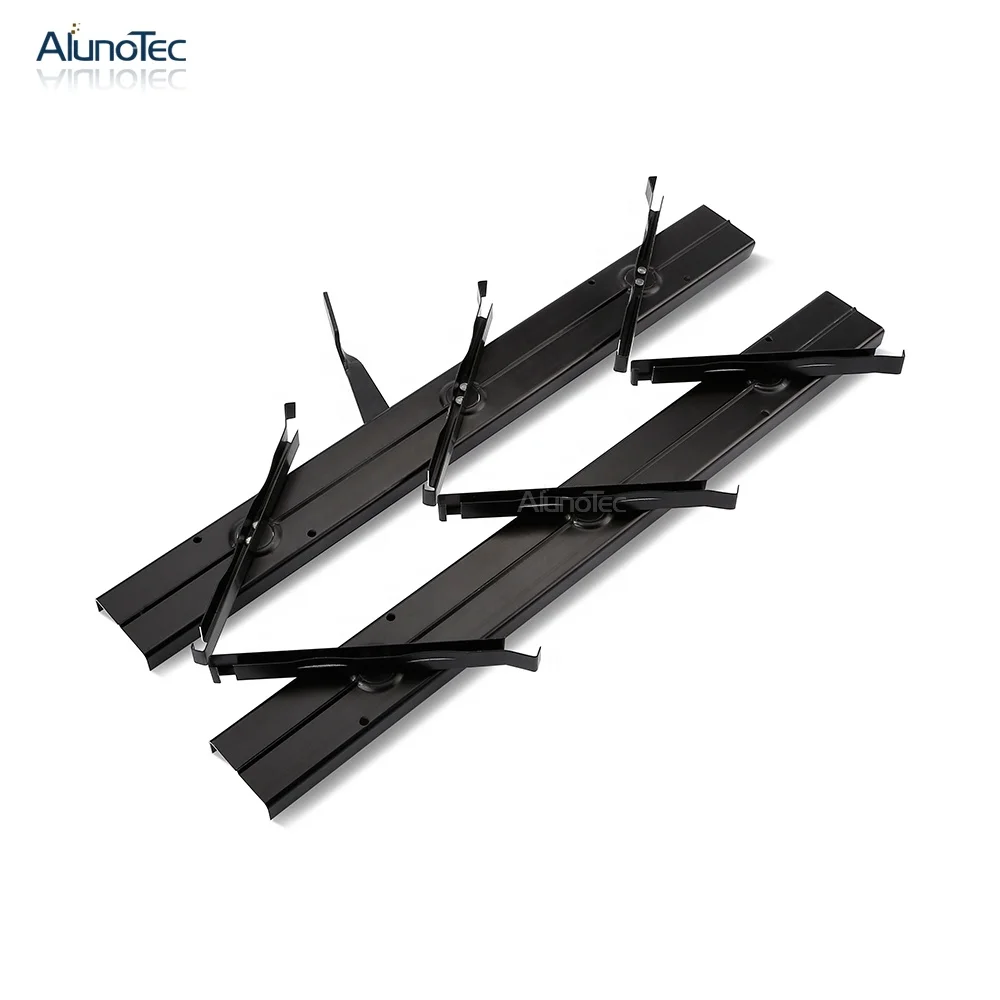 AlunoTec Популярные погодостойкие алюминиевые наружные жалюзи затвора Жалюзи Оконная Рама лезвия жалюзи рамки