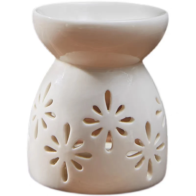 concise style Glass Candle Holder lanterns and ceramic candle jars for Home Decor Wedding