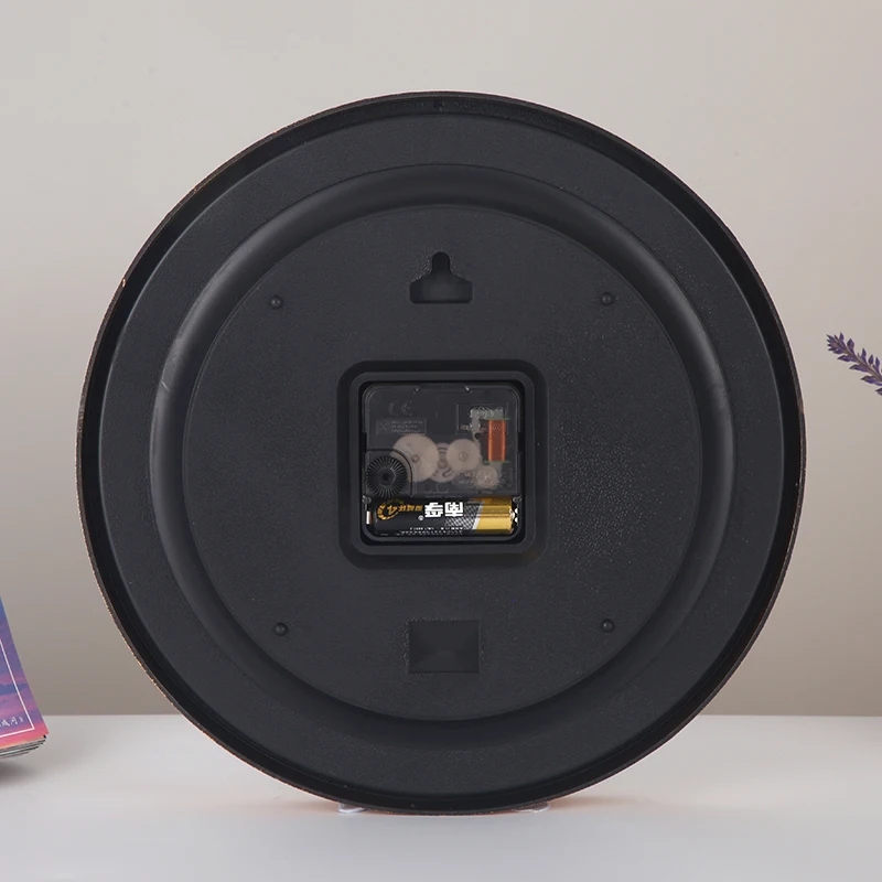 Modern Silent Fancy Wall Clock 10 Inch Bedroom Living Room Clock Gift Round Green Simple Fashion Creative Wall Clock