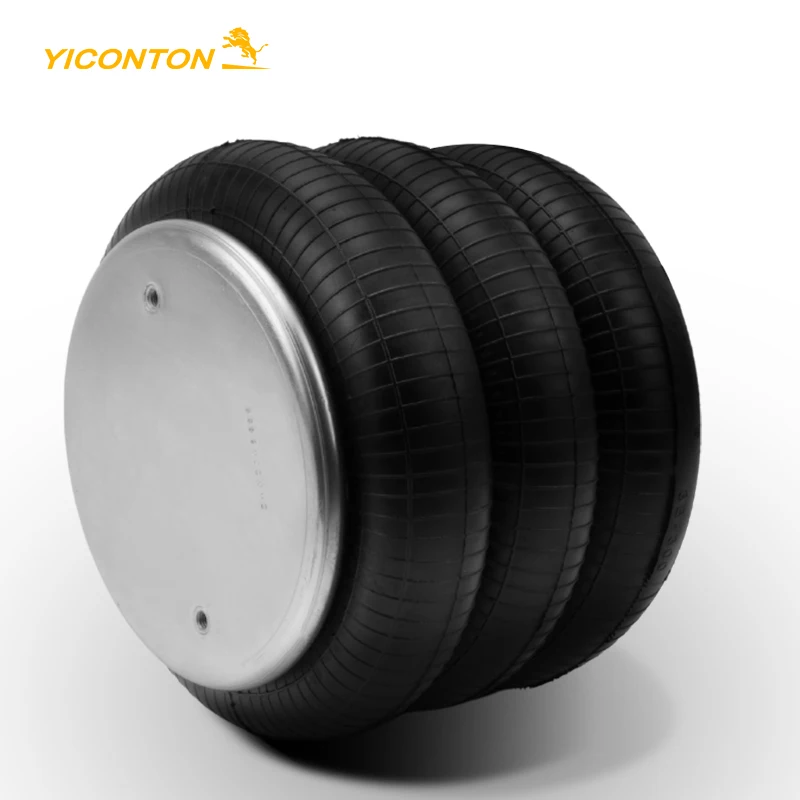 Trailer Air Spring Triple Convoluted Rubber air spring Firestone W01-358-8010 Contitech FT330-29432 3B12-301