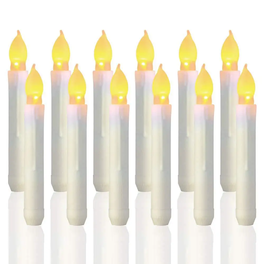 Flameless Simulation Candle Light Up LED Candle Sticks For Birthday Wedding Party Supplies