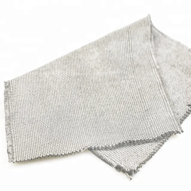 Antistatic Corrosion Resistance Electromagnetic Shielding Conductive Fabric Stainless Steel Fiber Metallic Cloth Fabric