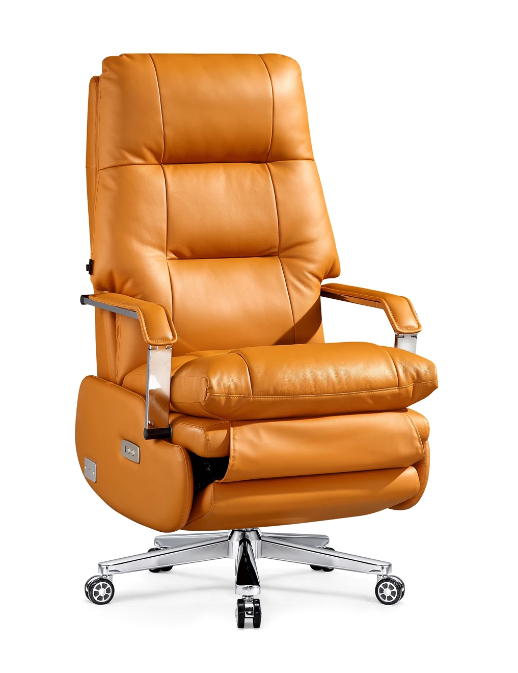 2024 регулируемый высокий кожаный офисный стул с функцией массажа роскошный большой класс компьютерный