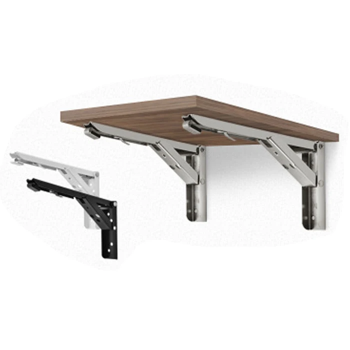 wall mounting power coating shelf bracket