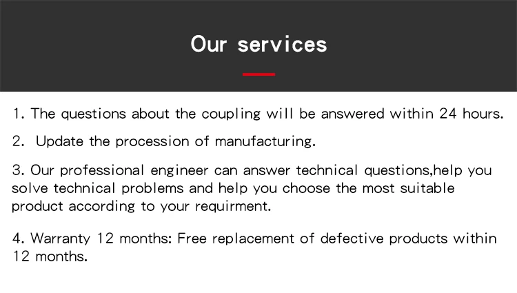 our services
