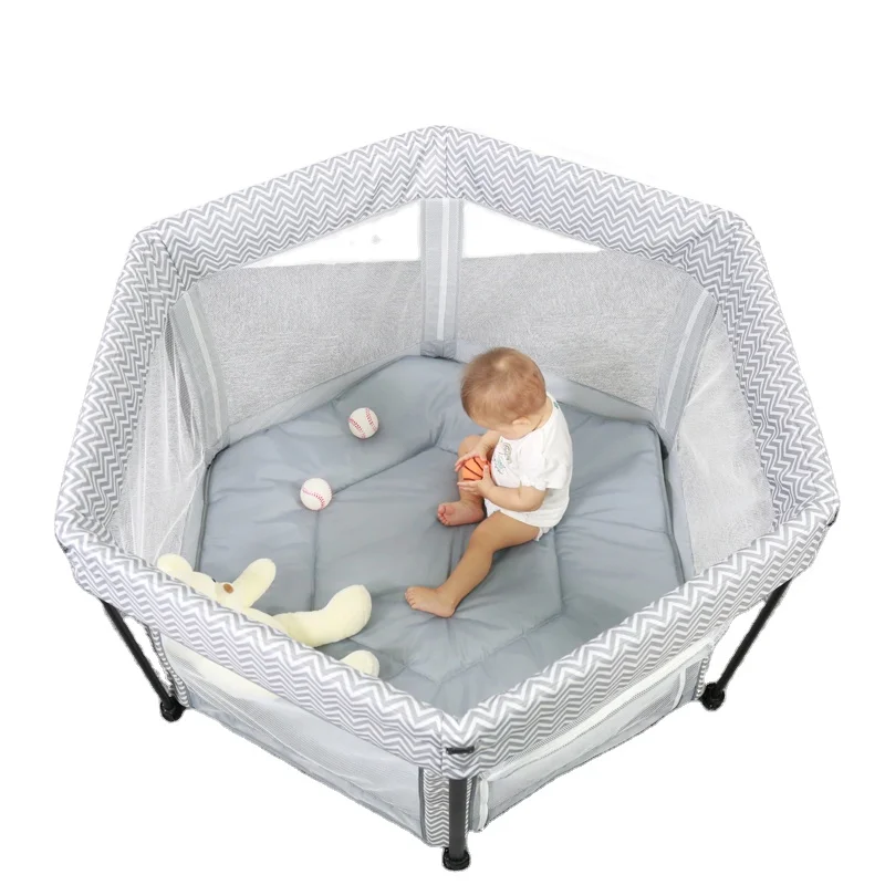 
Wholesale Factory Directly and Foldable Convenient Strong Support Baby Playard 