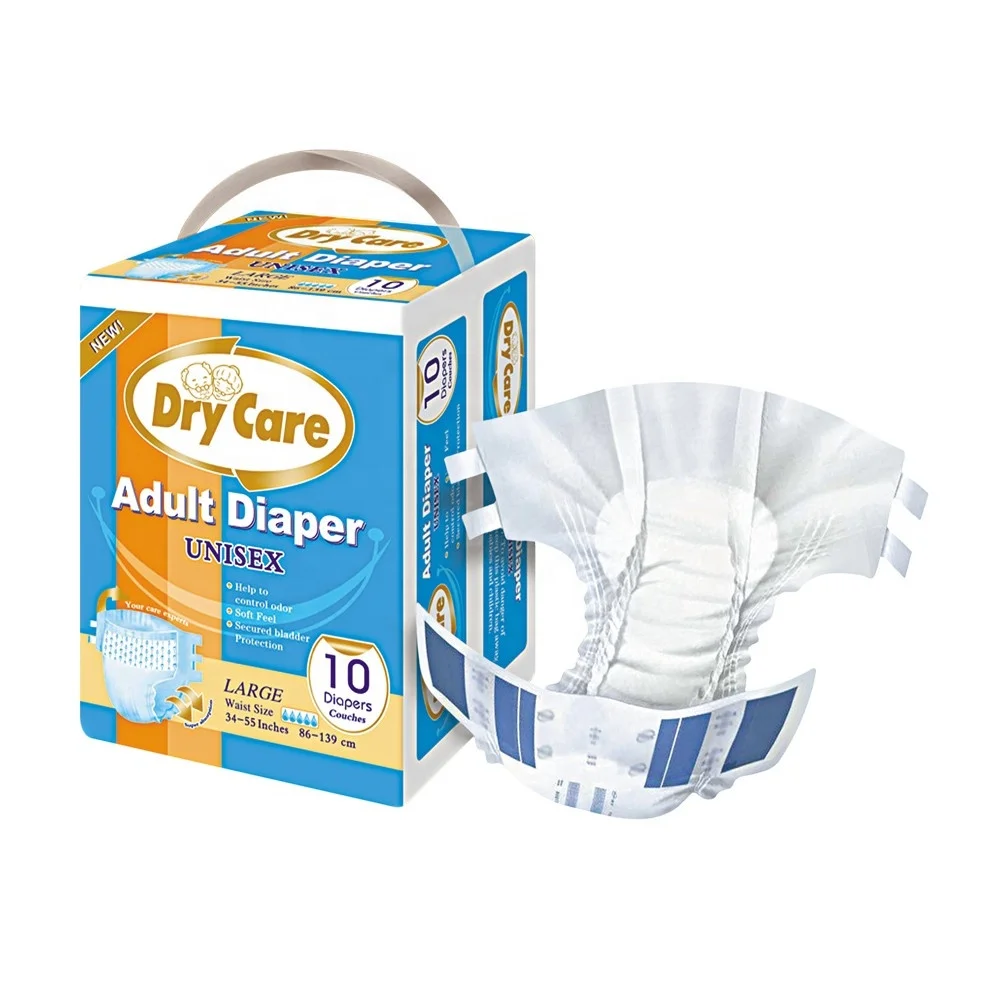 Factory Direct Sale All Size Ultra-Thin Super Soft Custom Printed Adult Diaper, Low MOQ OEM Wholesale Competitive Price Adult