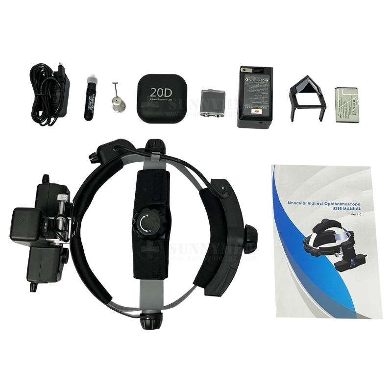 SY-G125  Ophthalmic Optometry Instrument Equipment Ophthalmic Binocular Indirect portable Ophthalmoscope