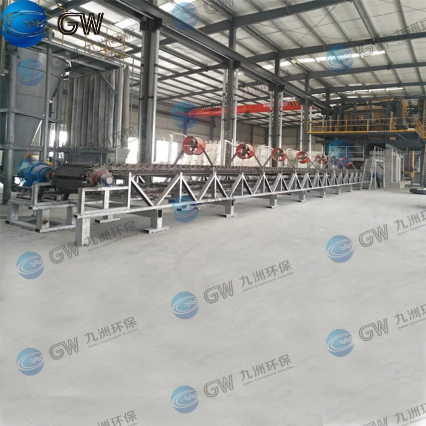 
Chain Plate Conveyor for Solid Sodium Silicate Glass Production Line 