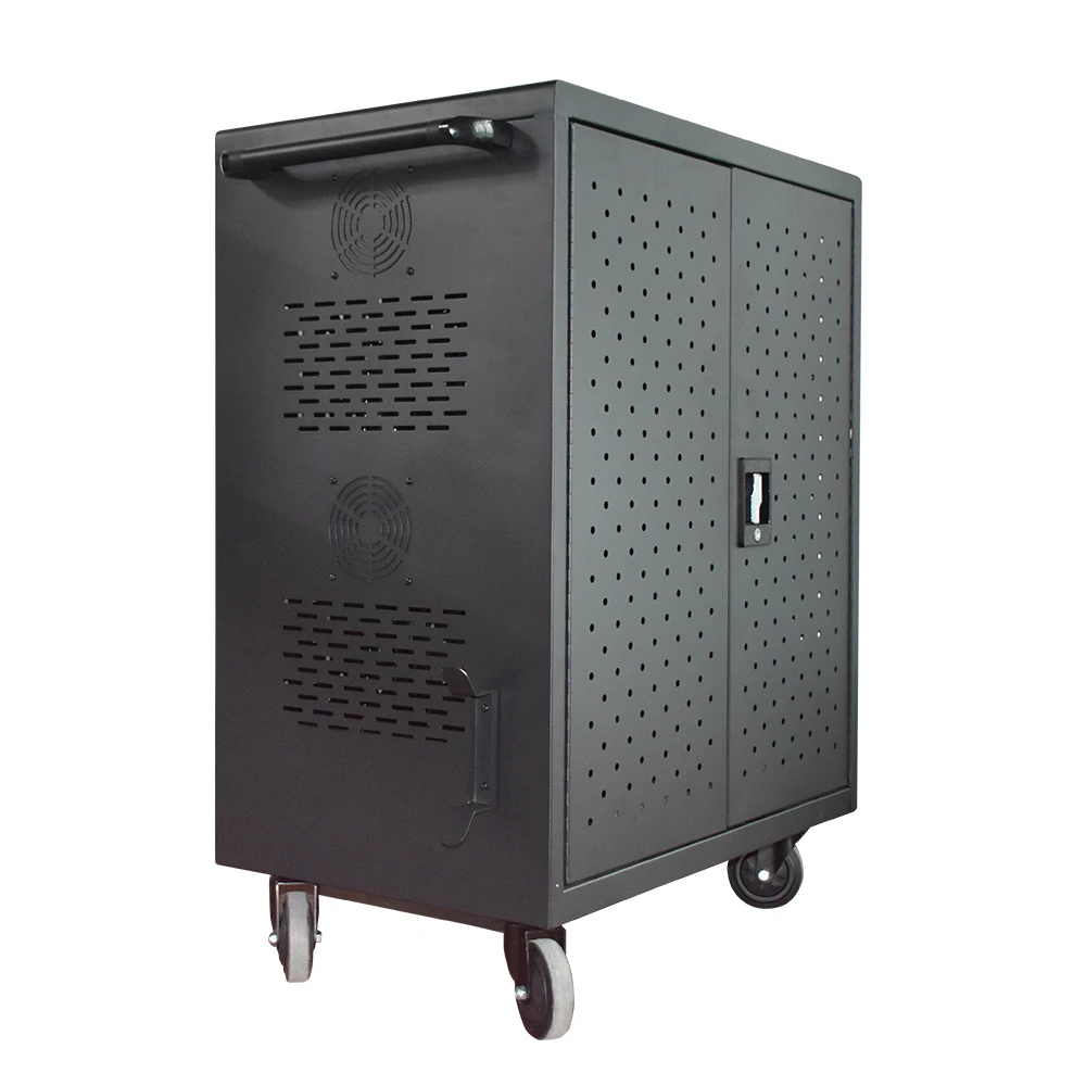 36-Devices, Floor Mount Design, Laptop charging trolley AC Type