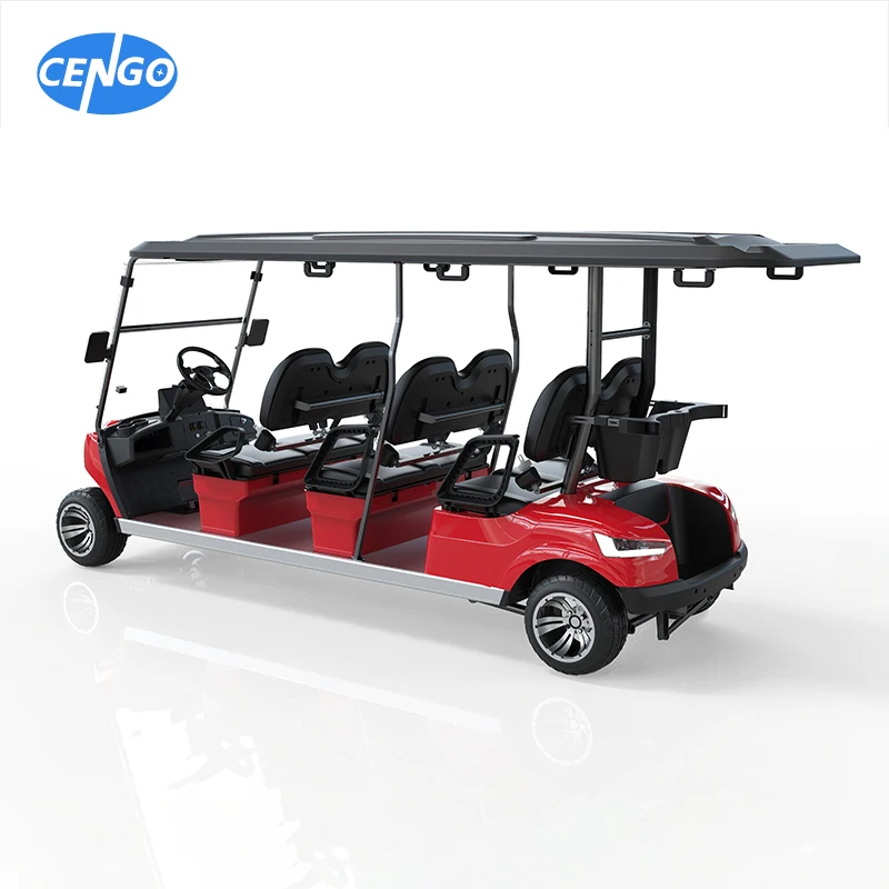 Cengo NL-JY6 Luxury 6-seater Electric Golf Car Golf Buggy Cart Product For Yard and Golf Course