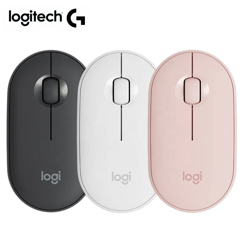 Logitech Pebble M350 Wireless Mouse white silence For Laptop Notebook Pc And Mac Ergonomic office best seller cheap portable