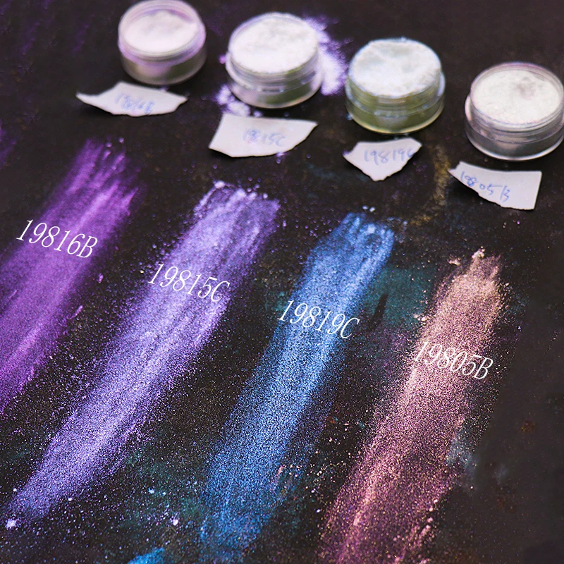 Wholesale High Pigment Chameleon Powder Mica Chameleon Powder Pigment Set