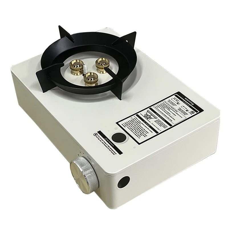 2023 New Design Cassette Furnace Outdoor Kitchen Gas Cooktops Camping Cooking Stove Portable Butane Gas Stove