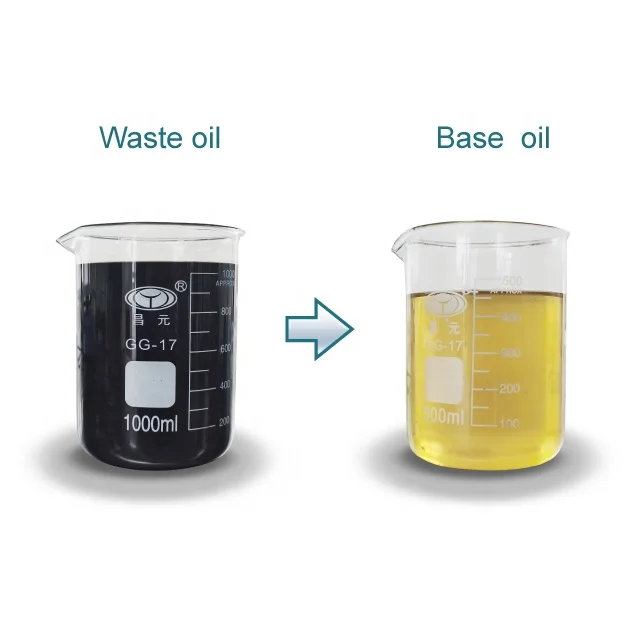 Produce Pure Clear Base Oil Used Engine Motor Lube Oil Filter Waste Oil Recycling Machine