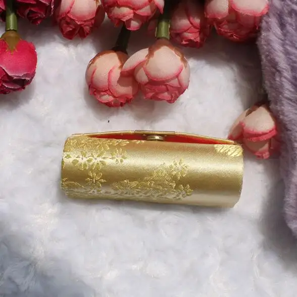 Factory direct price lipstick empty case and tube pink lipstick case with mirror