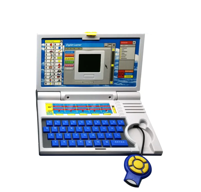 English tablets educational learning toys for kids early educational kids learning laptop