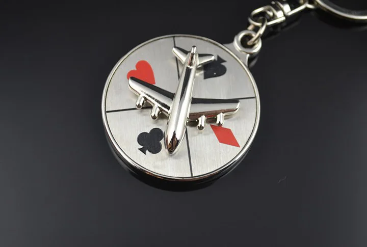 Russian Roulette child gifts fashion lovely zinc alloy metal keychains customized Logo