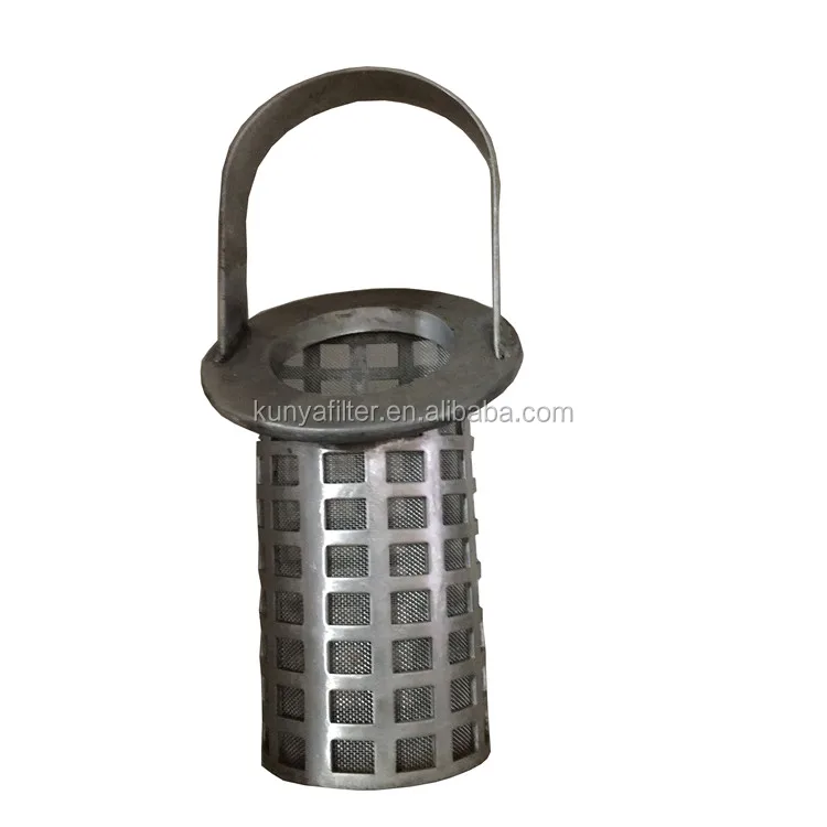 
Stainless steel perforated mesh buckets/filter basket 