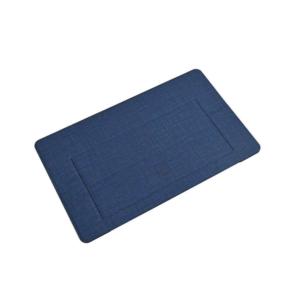 Регулируемая Складная невидимая портативная прямоугольная подставка для ноутбука из искусственной