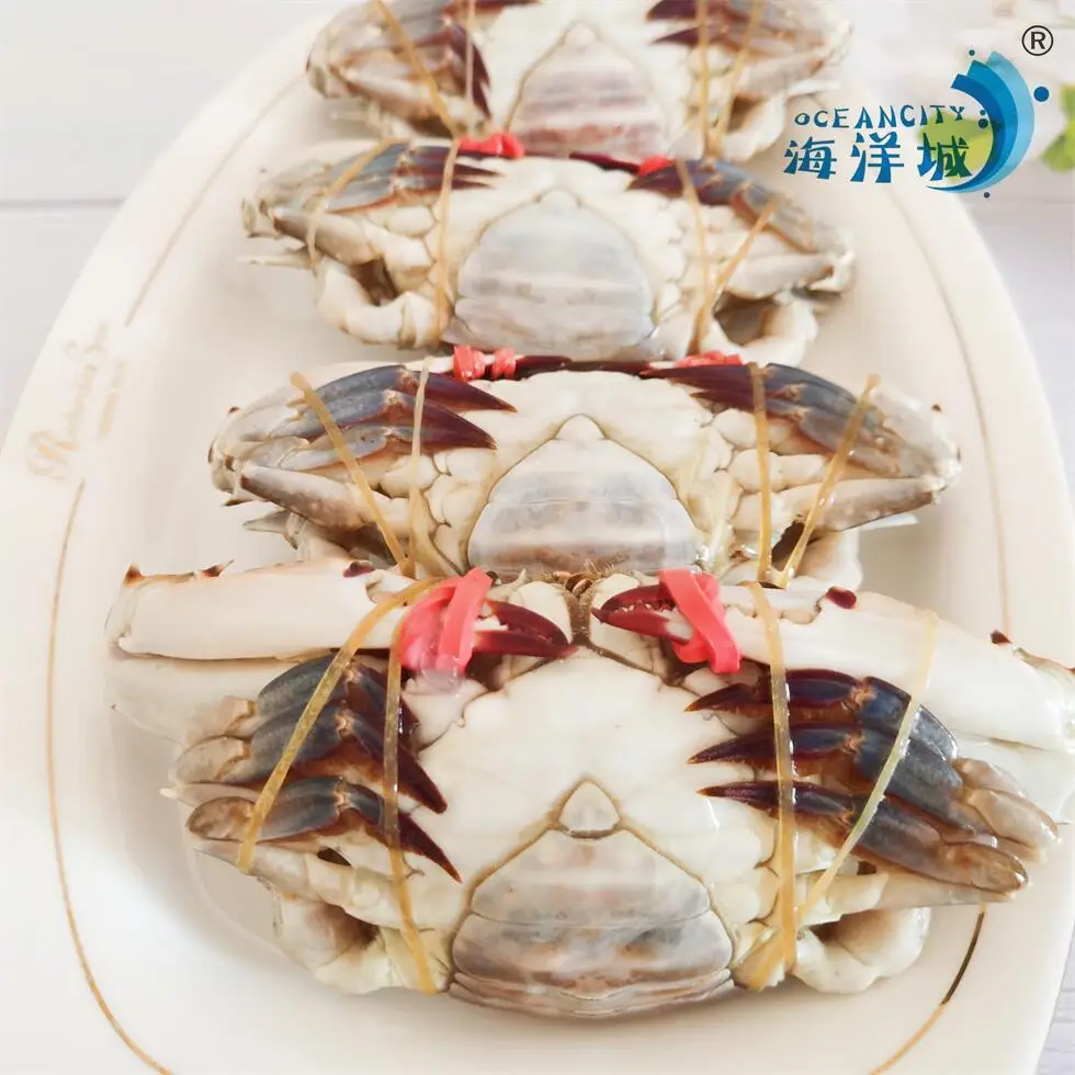 Морепродукты Замороженные плавательные крабы на